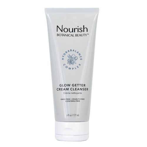 Nourish Organic Botanical Beauty Glow Getter Cream Cleanser - 6 fl oz