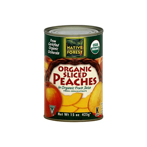 ORGANIC SLICED PEACHES