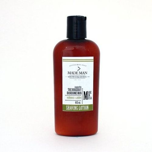 Made Man Oakmoss and Amber Shaving Lotion 4oz