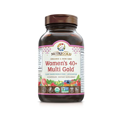 Nutrigold - Women's 40+ Multi Gold Multivitamin - 90 Vegan Capsules