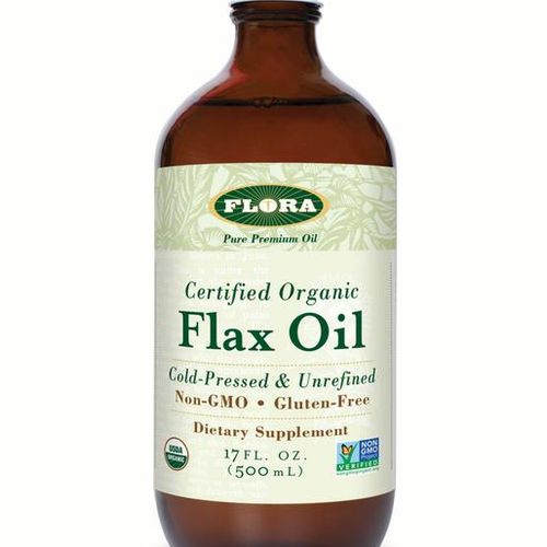 Flora Flax Oil certified organic 17 Oz