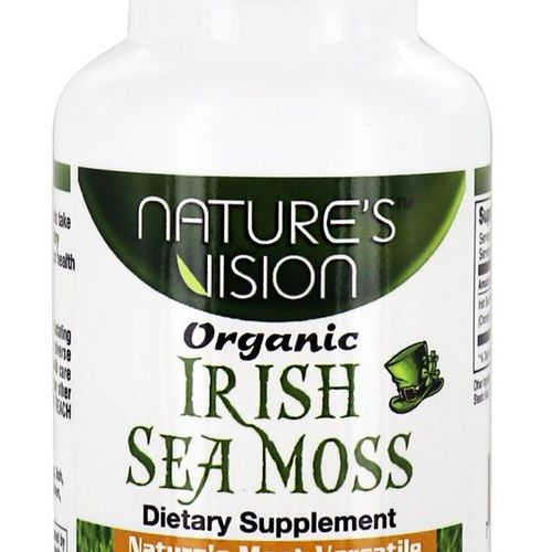 Nature s Vision Irish Sea Moss 60 Capsules