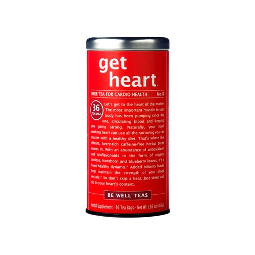 The Republic of Tea, Tea Be Well Rooibos Get Heart, 36 Tea Bags (B005P0RRUG)