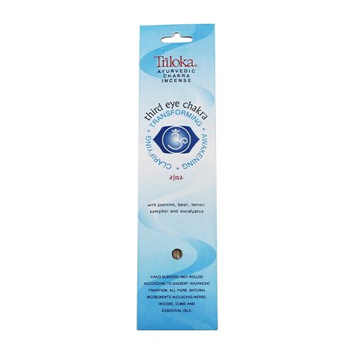 Triloka - Ayurvedic Chakra Incense Third Eye Chakra Ajna - 10 Stick(s)