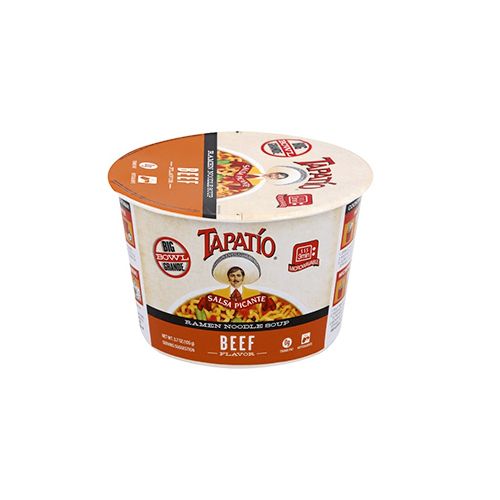 Tapatio Ramen Noodle Soup Big Bowl, 105g Beef Flavor