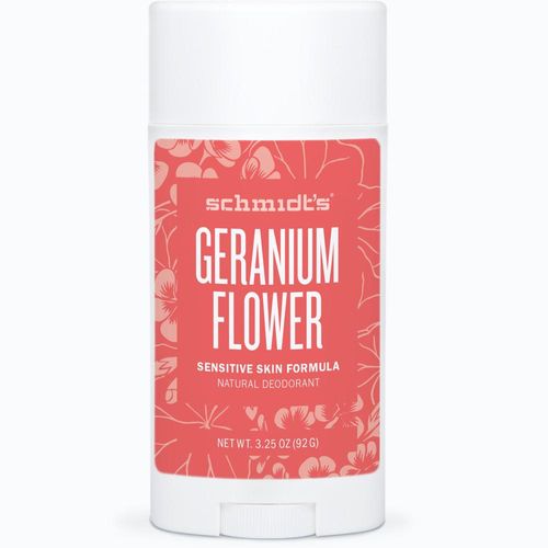 Schmidt s Deodorant Stick - Geranium Flower - 3.25 oz