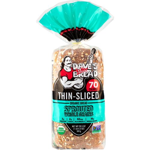 Dave's Killer Bread Sprouted Whole Grains Thin Sliced Bread - 20.5oz