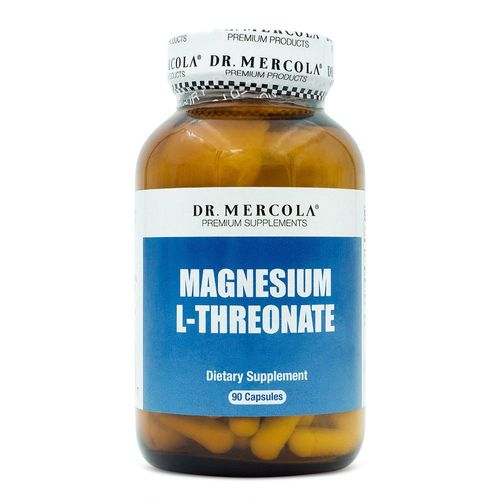 Dr. Mercola  Magnesium L-Threonate  2 000 mg Per Serving  30 Servings (90 Capsules)