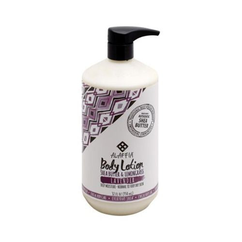 Alaffia Everyday Shea Body Lotion  Lavender  32 Fl Oz