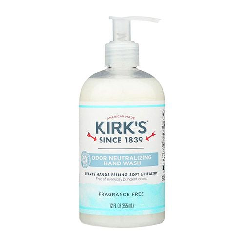 Kirk s™ Fragrance Free Odor Neutralizing Hand Wash 12 fl. oz. Pump