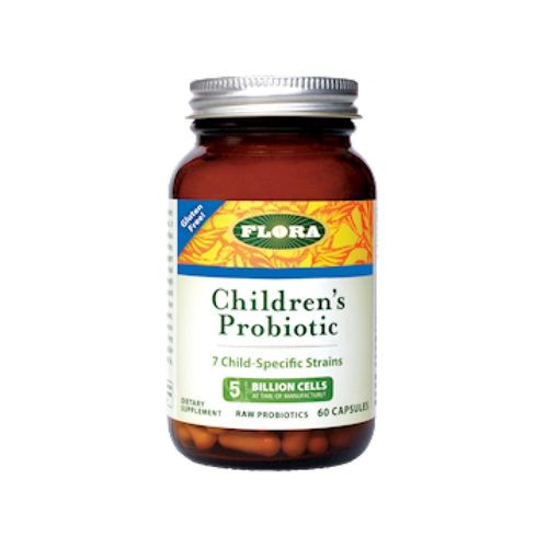 Flora - Udo s Choice Children s Probiotic 5 Billion CFU - 60 Vegetarian Capsules