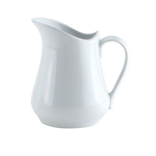 Bia Cordon Bleu Inc Bia Cordon Bleu Inc 900147 8 Oz White Porcelain Pitcher  White