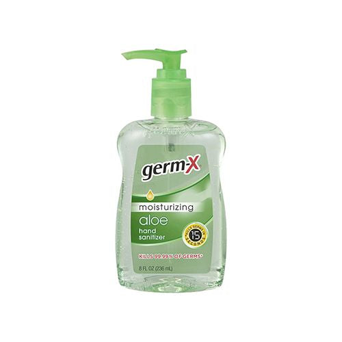 Germ-X® Moisturizing Aloe Hand Sanitizer 8 fl. oz. Pump