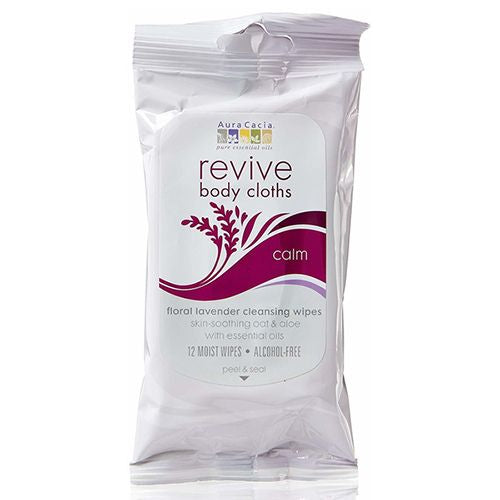 Revive Body Cloth Calm 12 Wipes