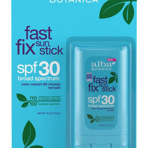 Alba Botanica, Fast Fix Sun Stick Spf 30 - .5 Oz