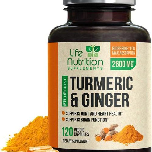 Life+ Tumeric Herbal Supplement 100%
