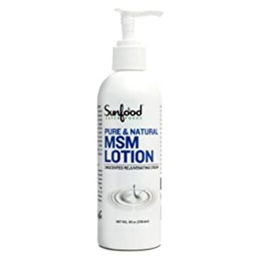 MSM Moisturizing Lotion  Unscented  8 fl oz (236.6 ml)  Sunfood