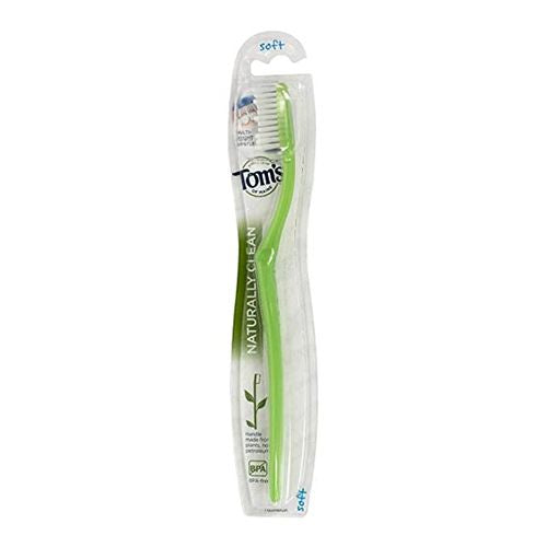 Tom s of Maine Toothbrush Naturally Clean  Soft 1 ea