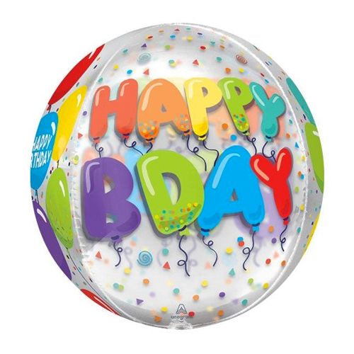 Balloon Birthday Celebrate Orbz - 16