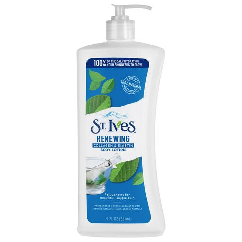 St. Ives Renewing Hand & Body Lotion Collagen Elastin 21 fl. Oz.