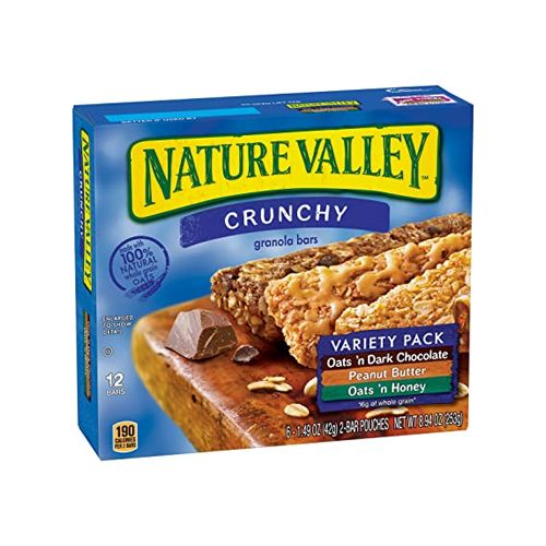 Nature Valley Crunchy Granola Bars  Variety Pack  1.49 oz  6 ct  12 bars