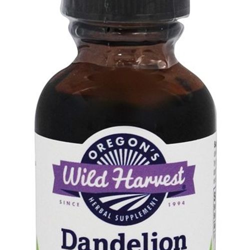 Oregon's Wild Harvest Gulten Free Fresh Organic Extract Dandelion Root 1 Fl Oz (30ml)