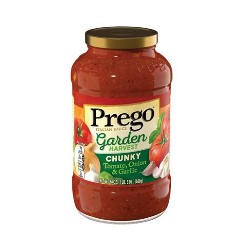 PREGO SAUCES TOMATO ONION & GARLIC