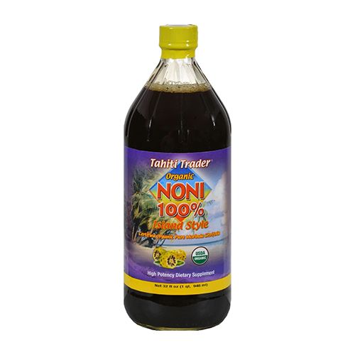 Tahiti Trader - Organic Noni 100% Island Style - 32 oz.