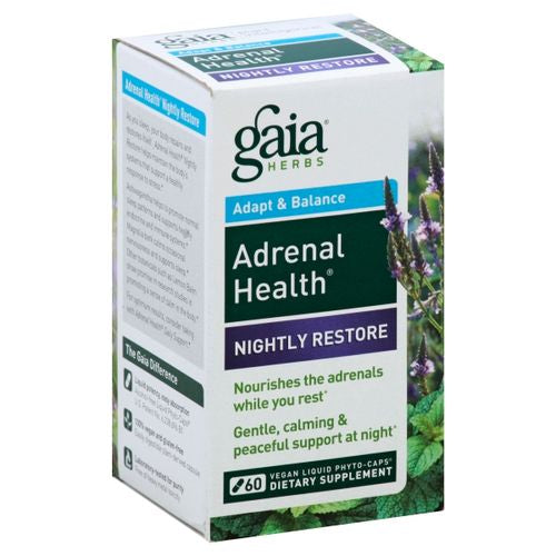 Adrenal Hlth Nightly Restore 60 Ct