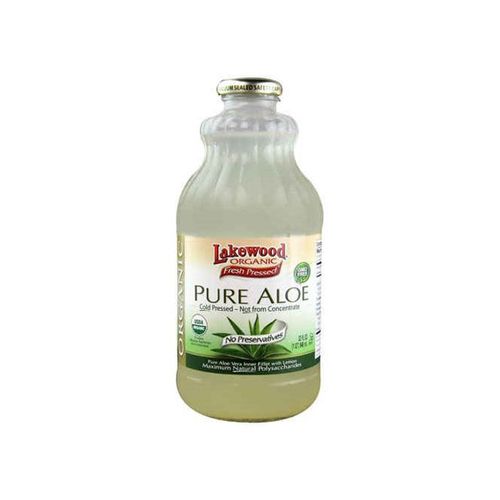 PURE ALOE FRESH PRESSED INNER LEAF JUICE WITH ORGANIC LEMON