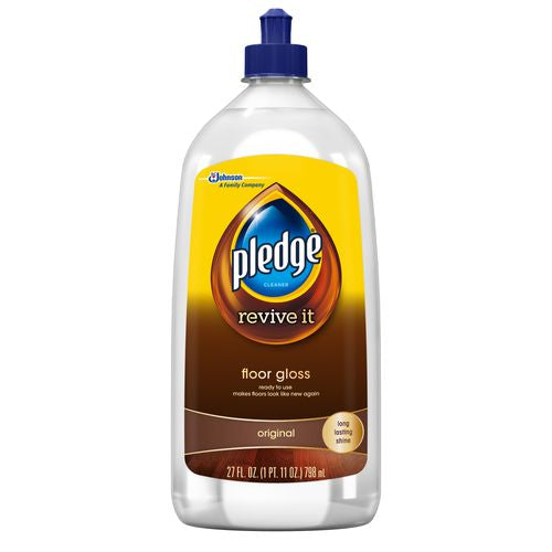 Pledge Revive It Floor Gloss - Restores and Protects Sealed Wood Floors (1 Bottle), 27 oz