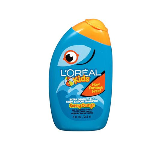 L Oreal Paris Extra Gentle 2-in-1 Shampoo  L Oreal Kids Sunny Orange Swim  9 fl. oz.