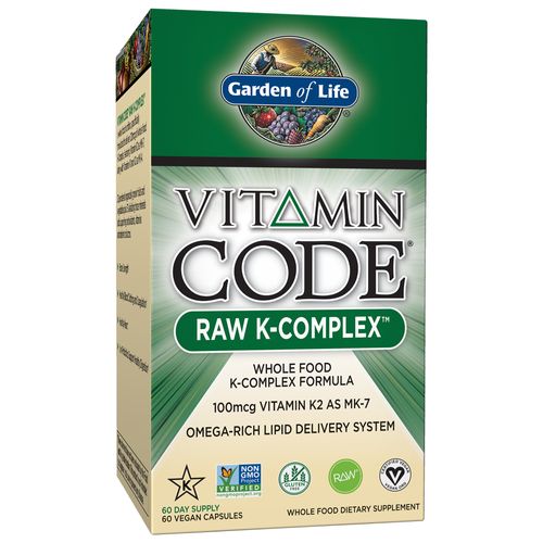 Garden of Life Vitamin Code K Complex  60 Capsules