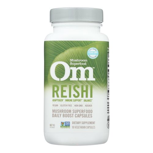 Om, Reishi Mushroom - 90 Vcap