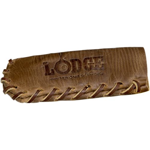Lodge Cast Iron Nokona Leather Handle Mitt  Sprial Stitched  ALHHSS85  coffee color