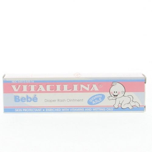 Vitacilina Bebe Diaper Rash Treatment Ointment  1.76 oz  Tube