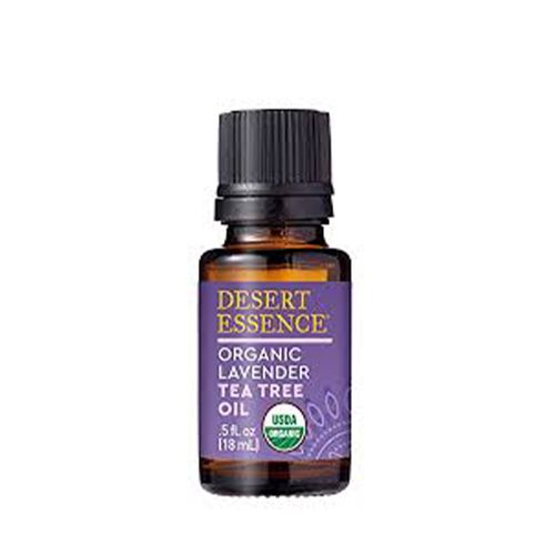 Desert Essence  Lavender and Tea Tree Oil  0.6 Oz