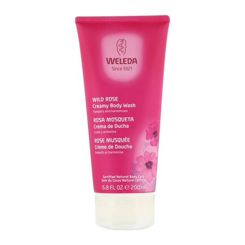 Weleda Creamy Body Wash Wild Rose - 6.8 Fl Oz