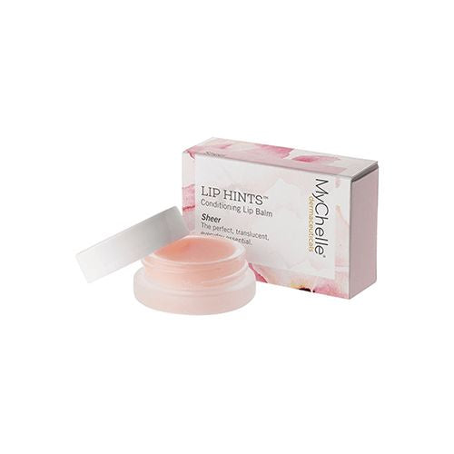 MyChelle Lip Hints Conditioning Lip Balm, 4-in-1 Lip Treatment to Nourish and Hydrate, Sheer, 0.2 fl oz