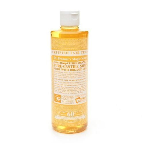 Dr. Bronner s Pure-Castile Liquid Soap – Citrus – 16 oz