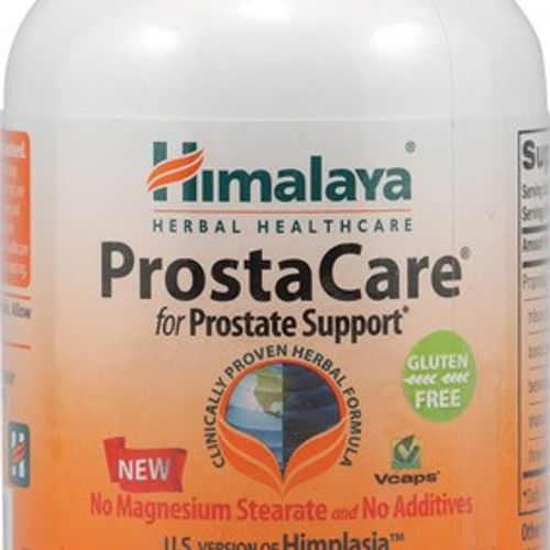 Himalaya ProstaCare  Prostate Supplements for Men  Promotes Healthy Urine Flow and Urinary Tract Health  590 mg  120 Capsules  1 Month Supply