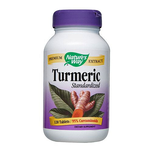 Nature s Way Turmeric Standardized Tablets  120 Ct