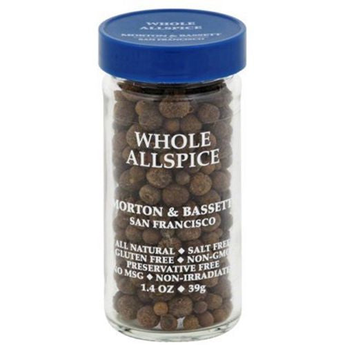 Morton And Bassett Seasoning Allspice Whole, 1.4 Oz