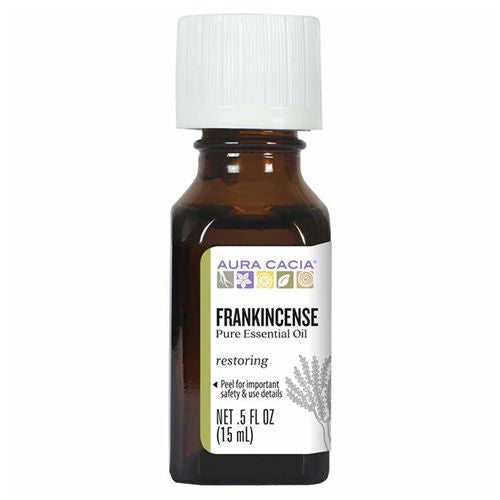 Aura Cacia Frankincense Pure Essential Oil 0.5 fl oz Liq