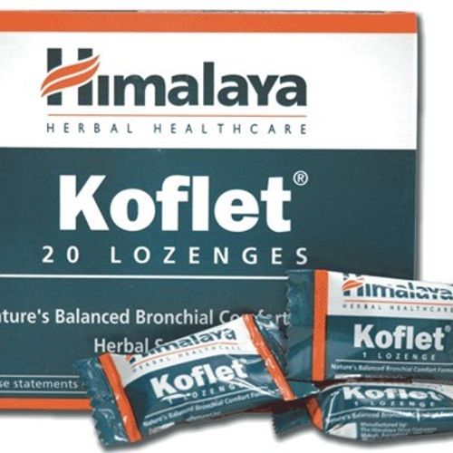 Himalaya Herbals Koflet Lozenges for Bronchial Comfort  20 Ct