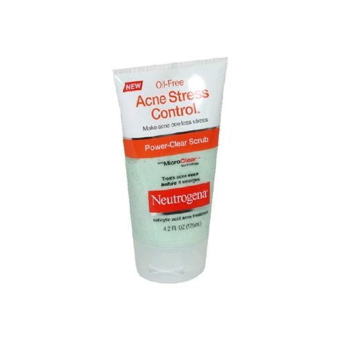 Neutrogena Oil Free Acne Stress Control Power Clear Scrub / GEL