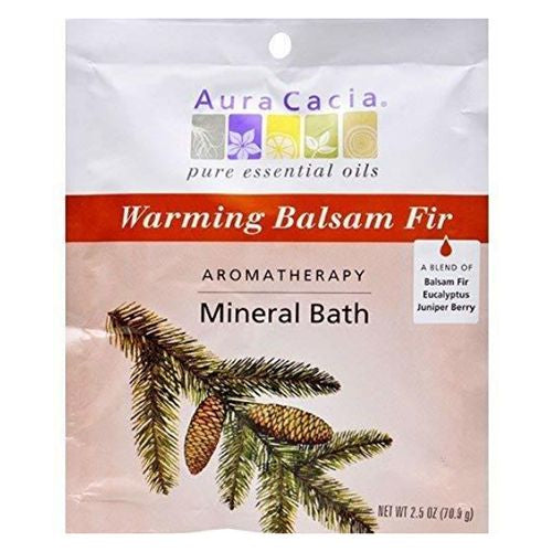 Aura Cacia Aromatherapy Mineral Bath Soothing Heat - 2.5 oz