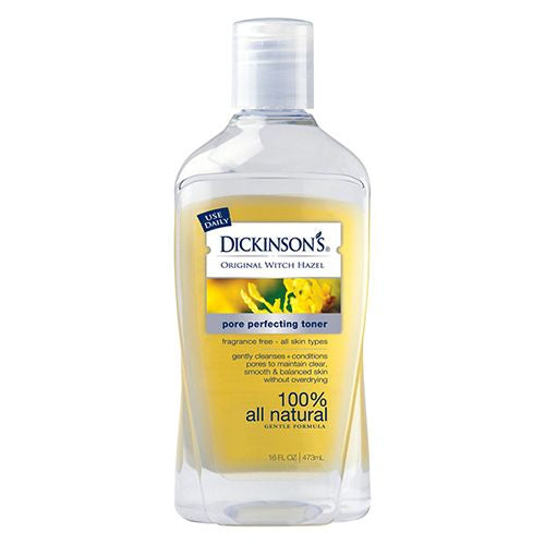 Dickinson s Original Witch Hazel Pore Perfecting Toner  100% Natural  16 fl oz