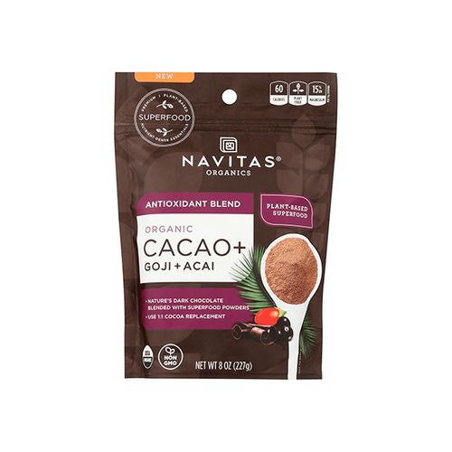 ORGANIC CACAO + GOJI + ACAI ANTIOXIDANT BLEND PLANT-BASED SUPERFOOD