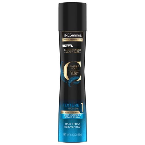 Tresemme Compressed Micro Mist Flexible Hold Hairspray Texture Hold Level 1 5.5 oz